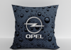 Подушка "Opel капли" 40*40см лучшая декоративная, для авто и в подарок  