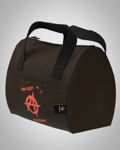 Сумка-косметичка "Все идет по плану" 24*18*12см  с ручками, большая косметичка, маленькая дамская