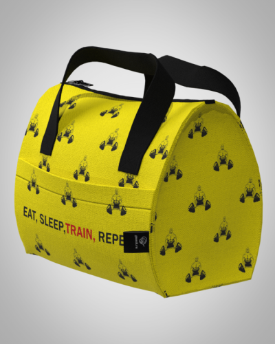 Сумка-косметичка "eat sleep train" 24*18*12см  с ручками, большая косметичка, маленькая дамская