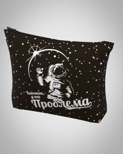 Косметичка "Космонавт" 18*15*4см женская, удобная