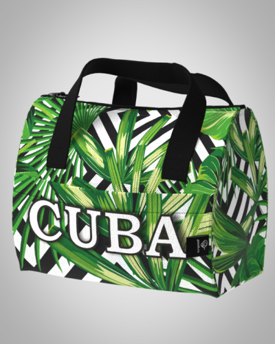 Сумка-косметичка "Куба лето" 24*18*12см  с ручками, большая косметичка, маленькая дамская