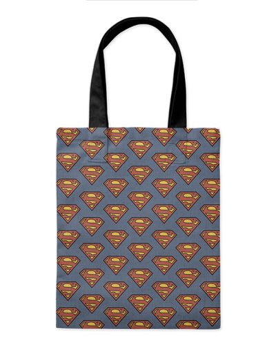 Шоппер "Супермен 2" 35*40см сумка повседневная, простая, но удобная 