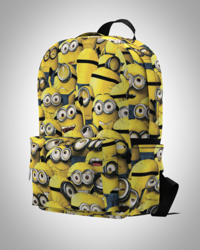 Рюкзак 30*40см "Миньоны" с укрепленной спинкой и регулируемыми лямками