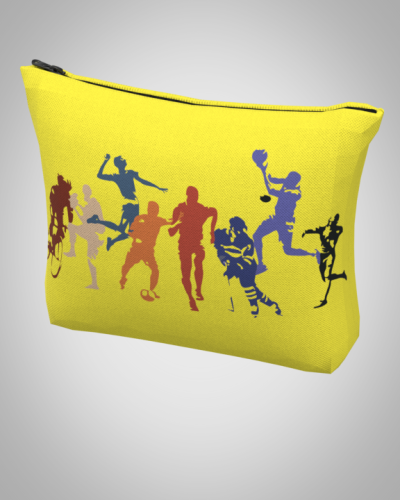 Косметичка "eat sleep train крупно" 18*15*4см женская, удобная