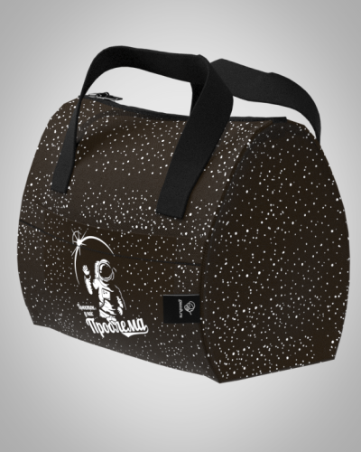 Сумка-косметичка "Космонавт" 24*18*12см  с ручками, большая косметичка, маленькая дамская