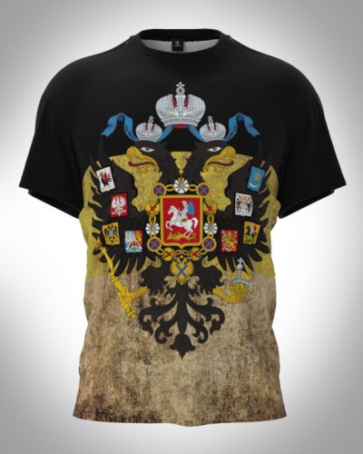 Футболка мужская "Имперский на состаренном" классическая 3D