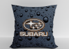 Подушка "Subaru капли" 40*40см лучшая декоративная, для авто и в подарок  