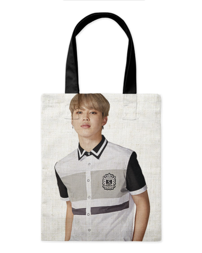 Шоппер "Чимин  BTS k-pop"  35*40см сумка повседневная, простая, но удобная