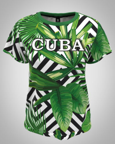 Футболка мужская "Куба лето" классическая 3D