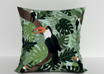 344 подушка какаду 1