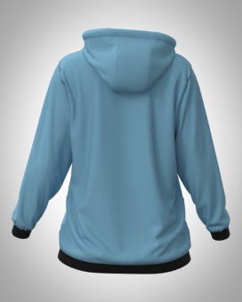 толстовка  женская спина 004