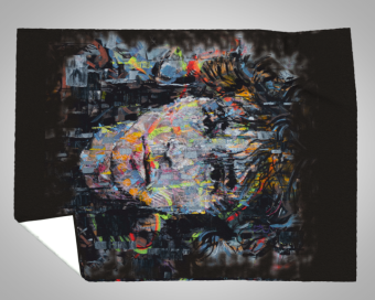 А020 плед 3д лежа