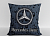 Подушка "Mersedes капли" 40*40см лучшая декоративная, для авто и в подарок  