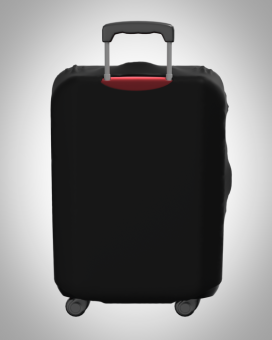 чемодан А017 спина