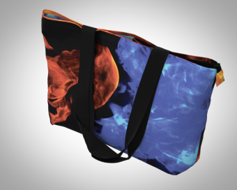 сумка пляжная А 005 лицо