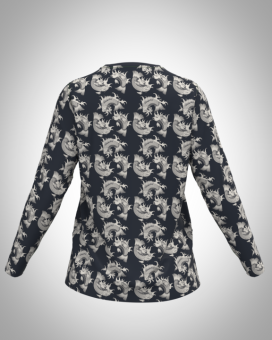 531 лонгслив женский спина