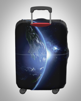 чемодан А016 спина