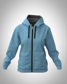 толстовка на молнии А 004 грудь