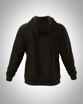 толстовка на молнии А 006 спина