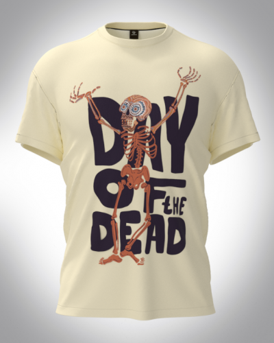 Футболка мужская "Day of the Dead" классическая свободная 3D