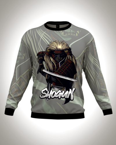 Свитшот  мужской "Сегун" классический 3D, с круглым воротом