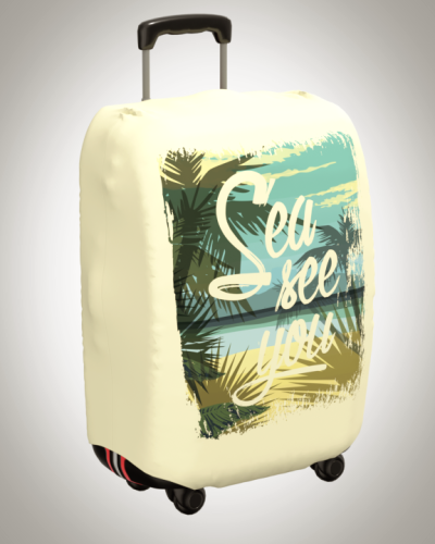 Чехол на чемодан "sea see you"